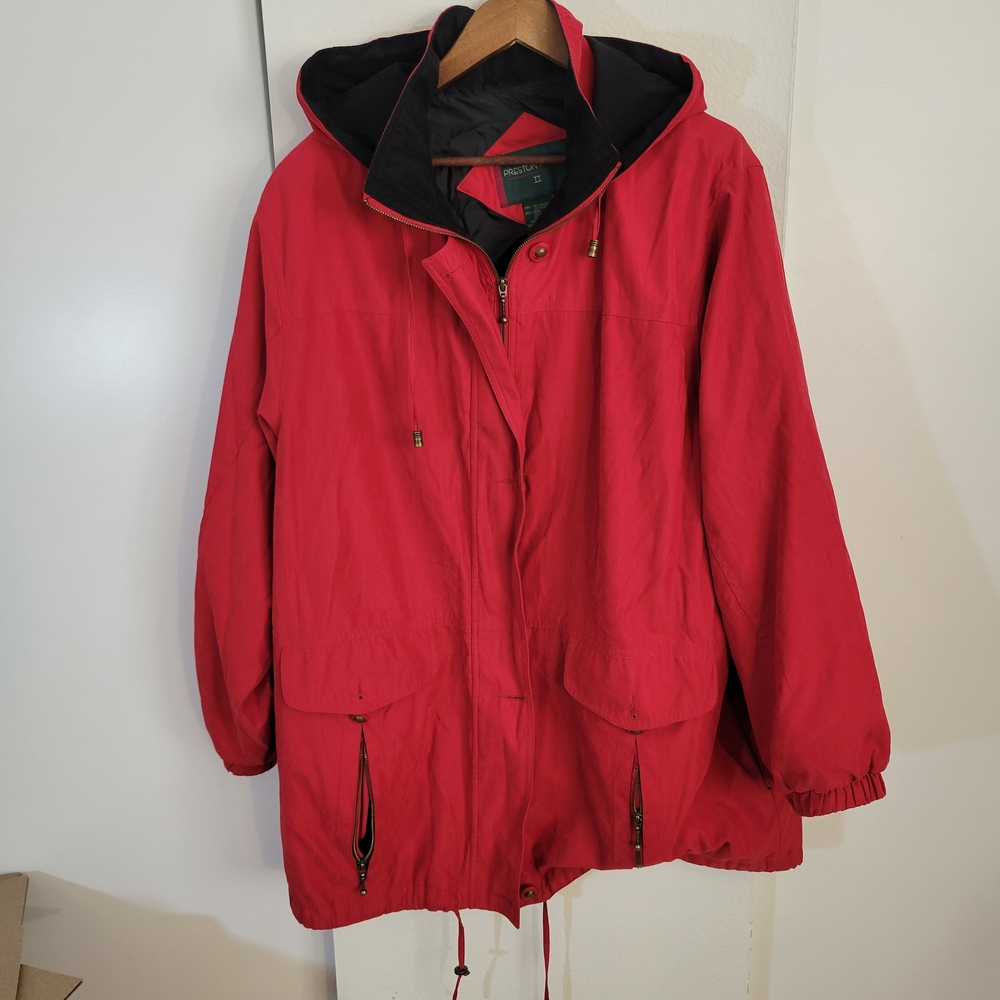Preston & York Red Outerwear Jacket